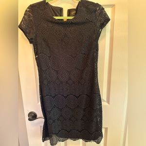 Lace little black dress
